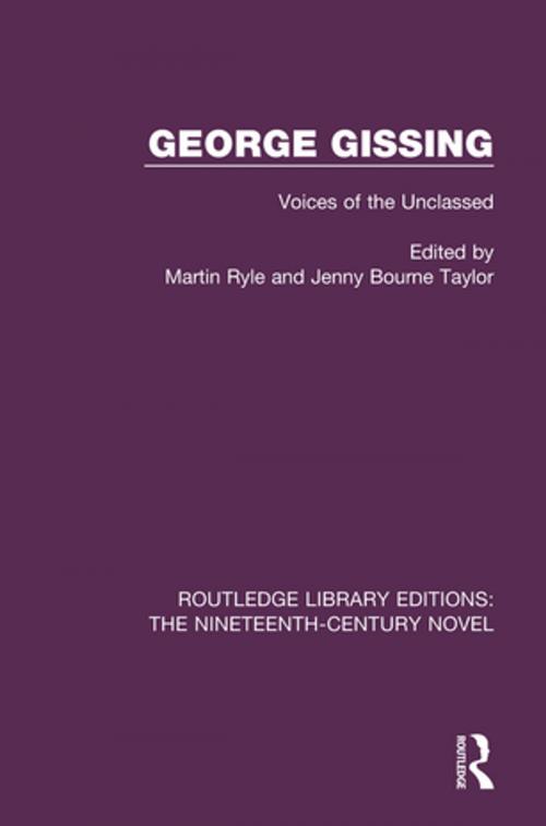 Cover of the book George Gissing by , Taylor and Francis