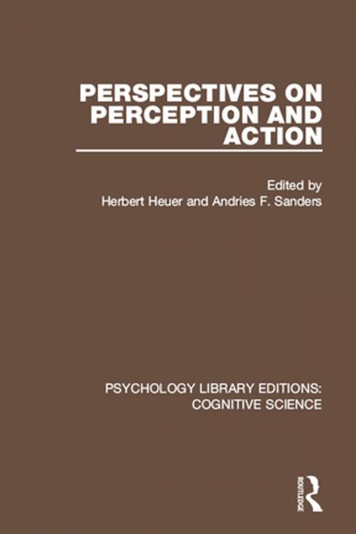 Cover of the book Perspectives on Perception and Action by , Taylor and Francis