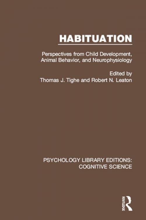 Cover of the book Habituation by , Taylor and Francis