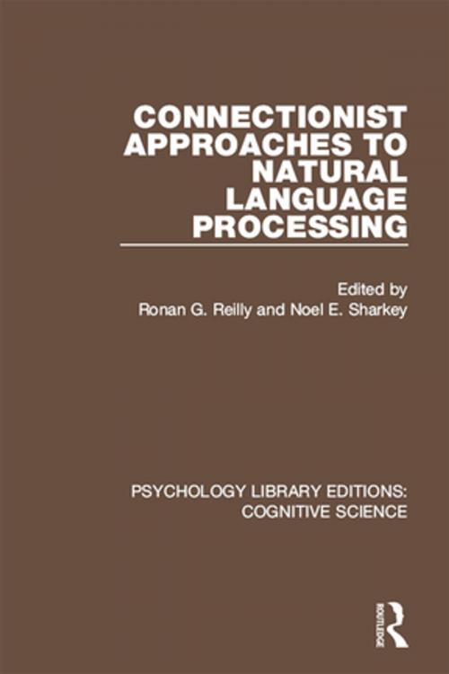 Cover of the book Connectionist Approaches to Natural Language Processing by , Taylor and Francis