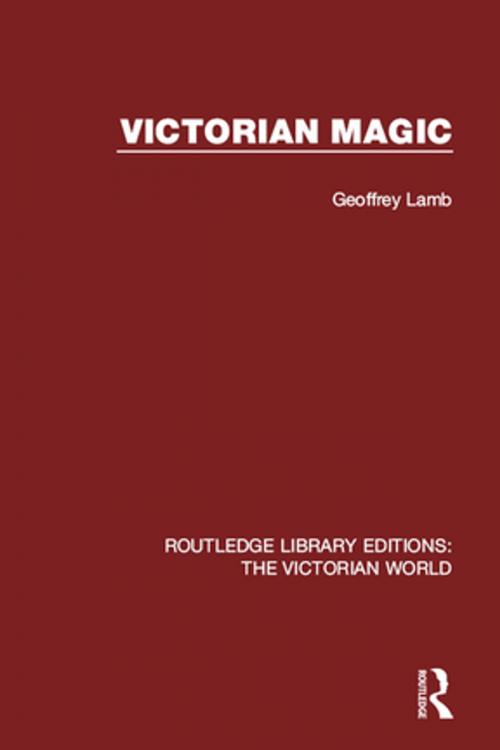 Cover of the book Victorian Magic by Geoffrey Lamb, Taylor and Francis