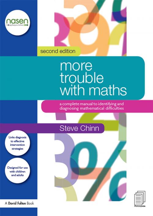 Cover of the book More Trouble with Maths by Steve Chinn, Taylor and Francis