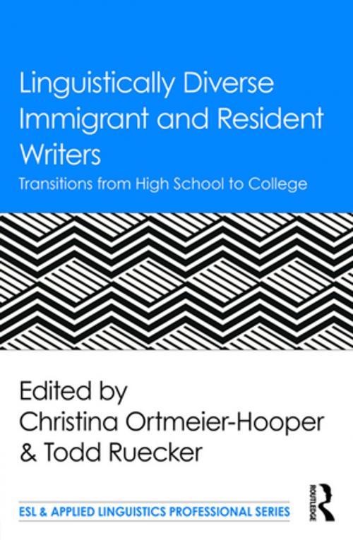 Cover of the book Linguistically Diverse Immigrant and Resident Writers by , Taylor and Francis