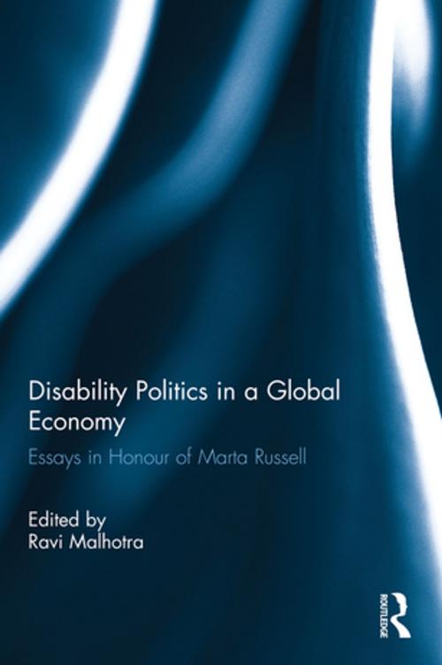 Cover of the book Disability Politics in a Global Economy by , Taylor and Francis