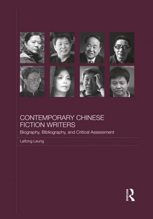 Cover of the book Contemporary Chinese Fiction Writers by Laifong Leung, Taylor and Francis