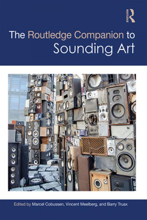 Cover of the book The Routledge Companion to Sounding Art by , Taylor and Francis