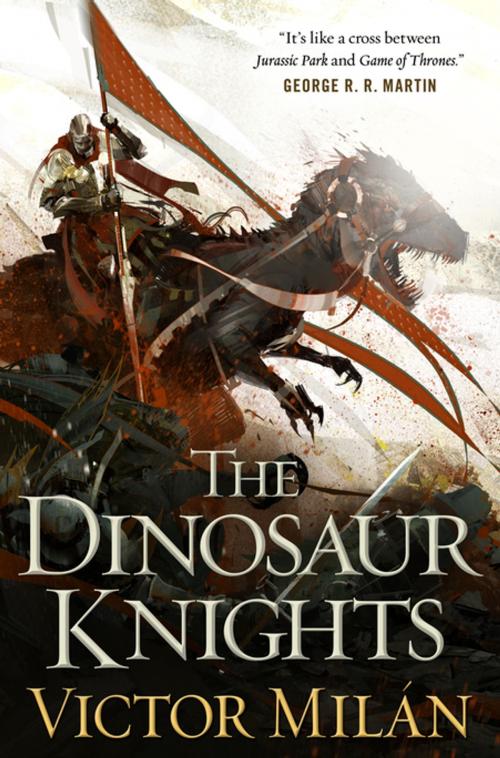 Cover of the book The Dinosaur Knights by Victor Milán, Tom Doherty Associates