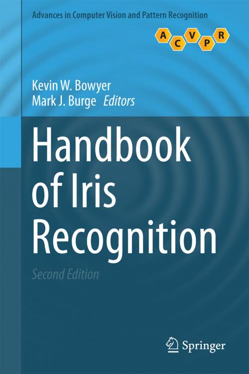 Cover of the book Handbook of Iris Recognition by , Springer London