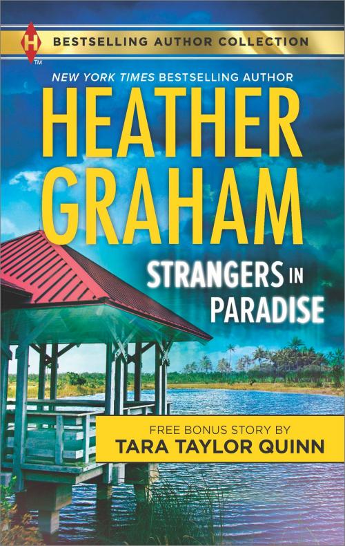 Cover of the book Strangers in Paradise & Sheltered in His Arms by Heather Graham, Tara Taylor Quinn, Harlequin