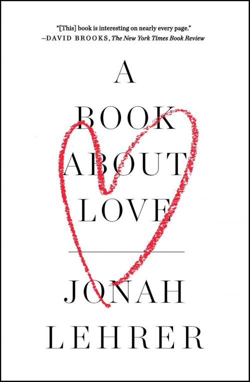Cover of the book A Book About Love by Jonah Lehrer, Simon & Schuster