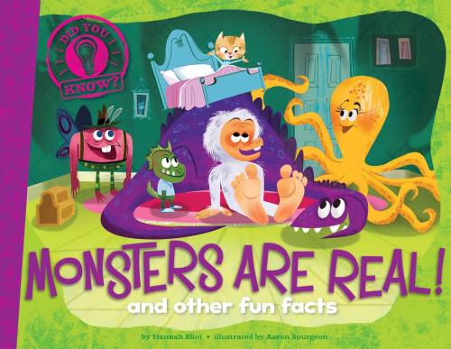Cover of the book Monsters Are Real! by Hannah Eliot, Little Simon