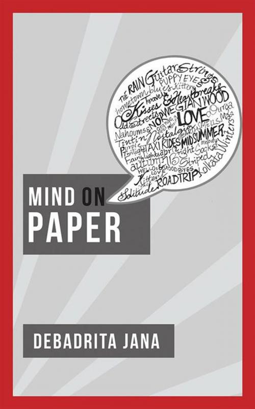 Cover of the book Mind on Paper by Debadrita Jana, Partridge Publishing India