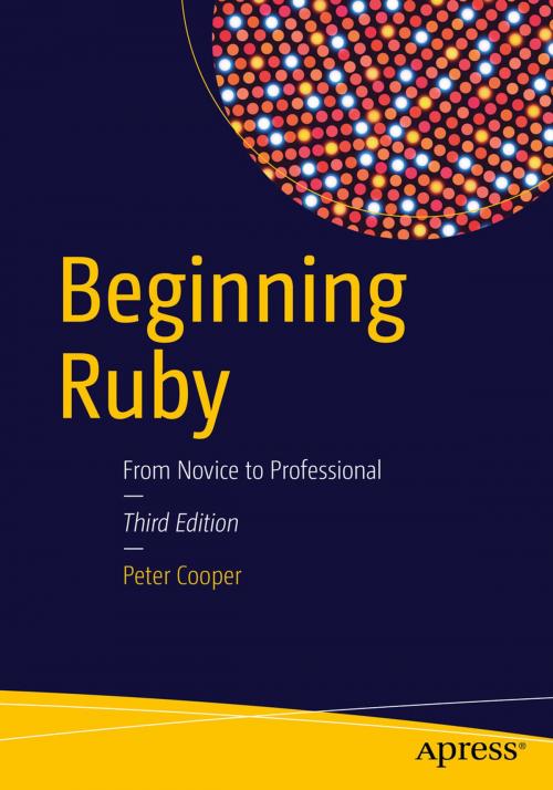 Cover of the book Beginning Ruby by Peter Cooper, Apress