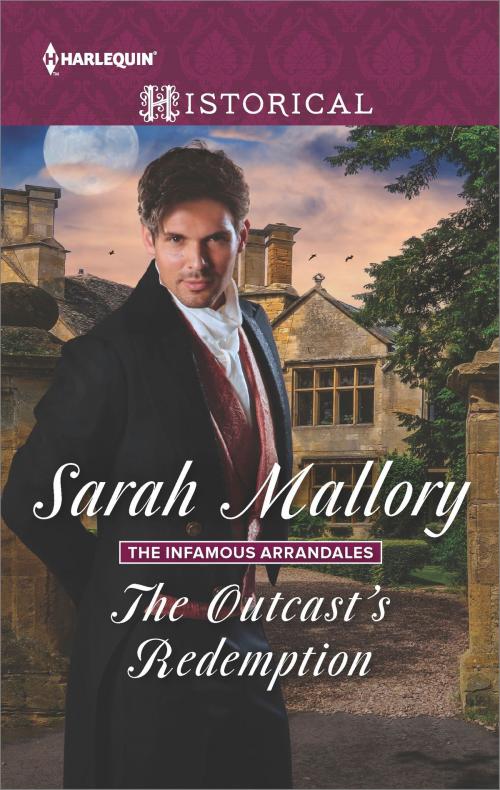 Cover of the book The Outcast's Redemption by Sarah Mallory, Harlequin