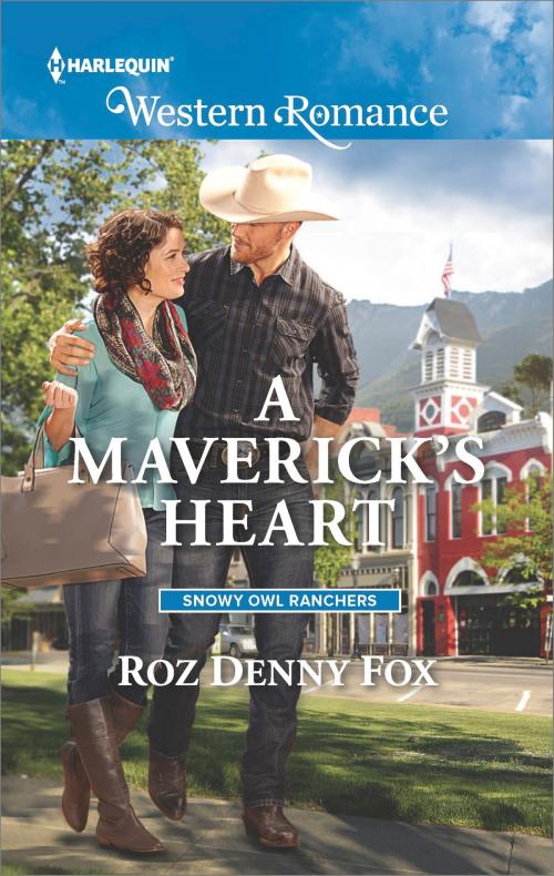 Cover of the book A Maverick's Heart by Roz Denny Fox, Harlequin