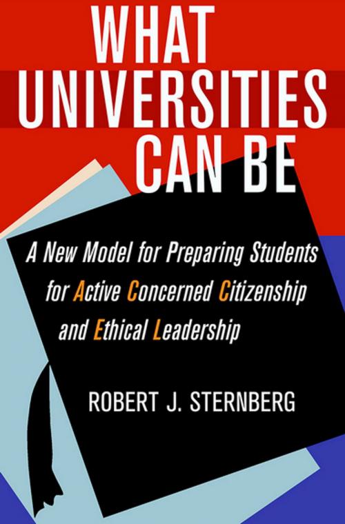 Cover of the book What Universities Can Be by Robert J. Sternberg, Cornell University Press