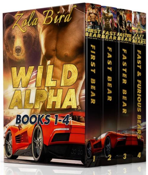 Cover of the book Wild Alpha: Books 1-4 (Paranormal Shifter Romance) by Zola Bird, Zola Bird