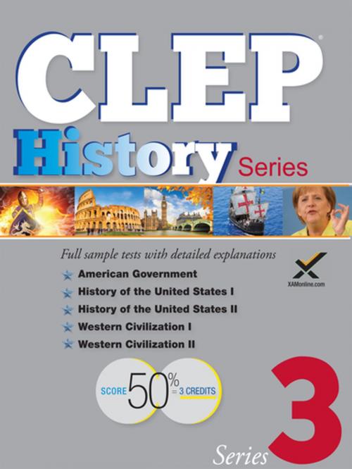 Cover of the book CLEP History Series 2017 by Sharon A Wynne, XAMOnline