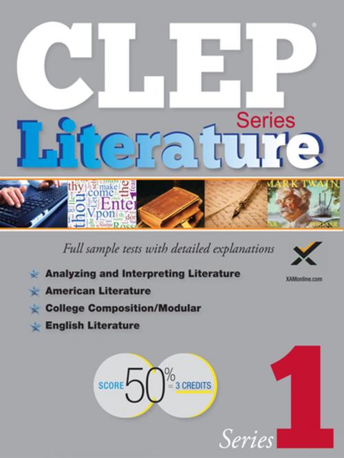 Cover of the book CLEP Literature Series 2017 by Sharon A Wynne, XAMOnline