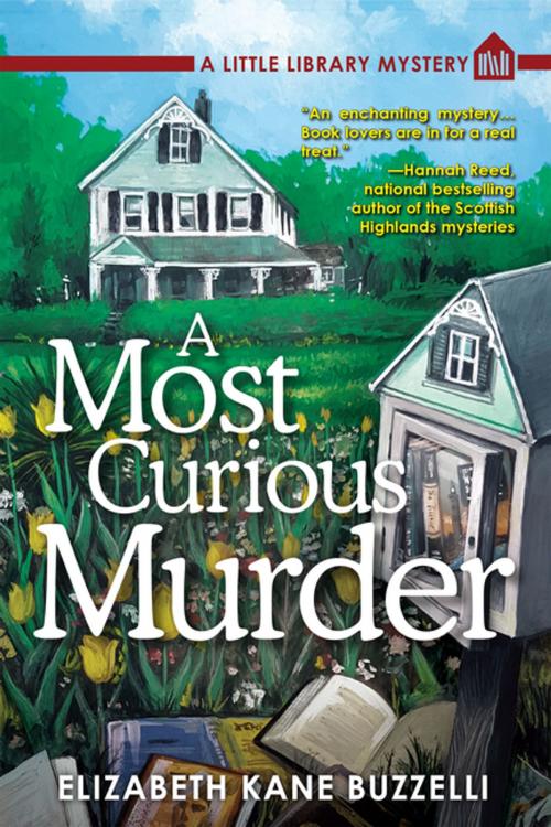 Cover of the book A Most Curious Murder by Elizabeth Kane Buzzelli, Crooked Lane Books