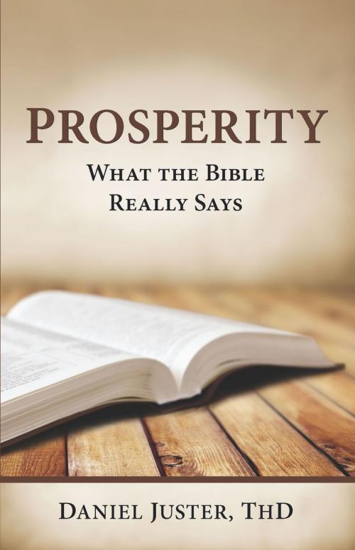 Cover of the book Prosperity - What The Bible Really Says by Daniel C Juster, ThD, Charisma House