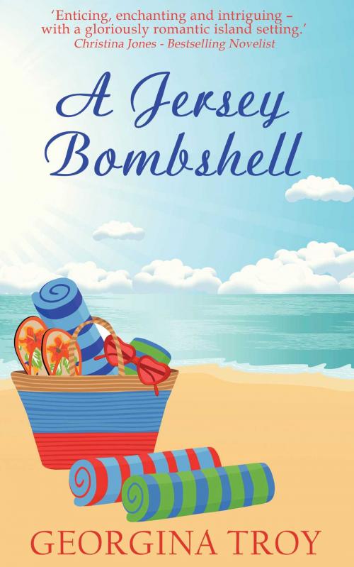 Cover of the book A Jersey Bombshell by Georgina Troy, Accent Press