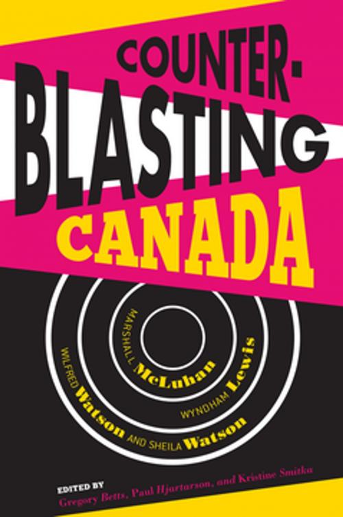 Cover of the book Counterblasting Canada by Leon Surette, Elena Lamberti, Adam Hammond, Adam Welch, Paul Tiessen, Philip Monk, Dean Irvine, Linda Morra, Darren Wershler, The University of Alberta Press