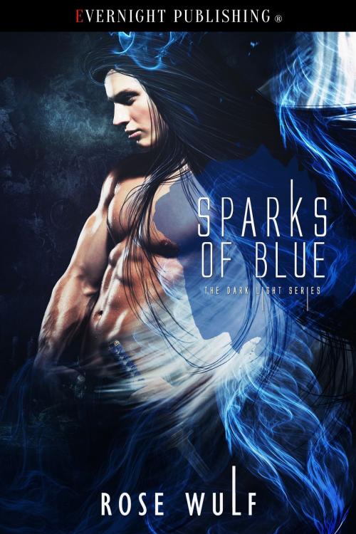 Cover of the book Sparks of Blue by Rose Wulf, Evernight Publishing