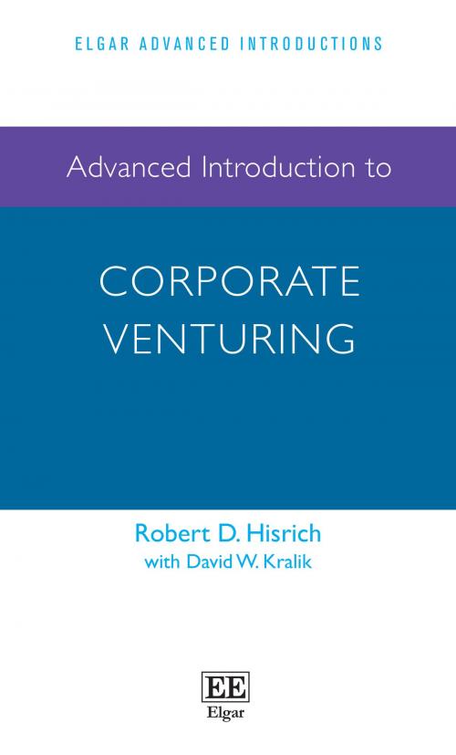 Cover of the book Advanced Introduction to Corporate Venturing by Robert D. Hisrich, Edward Elgar Publishing