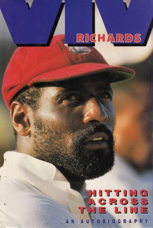 Cover of the book Hitting Across the Line by Viv Richards, G2 Rights Ltd