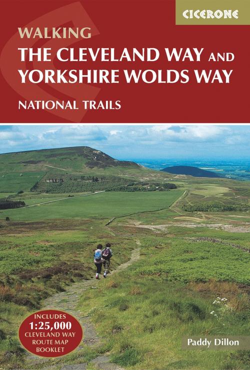 Cover of the book The Cleveland Way and the Yorkshire Wolds Way by Paddy Dillon, Cicerone Press