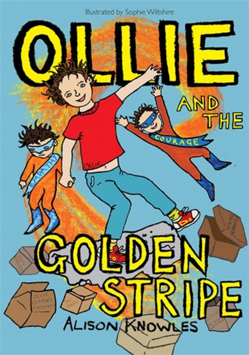 Cover of the book Ollie and the Golden Stripe by Alison Knowles, Jessica Kingsley Publishers