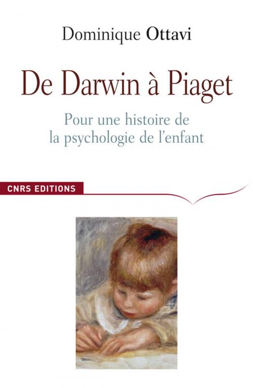 Cover of the book De Darwin à Piaget by Dominique Ottavi, CNRS Éditions via OpenEdition