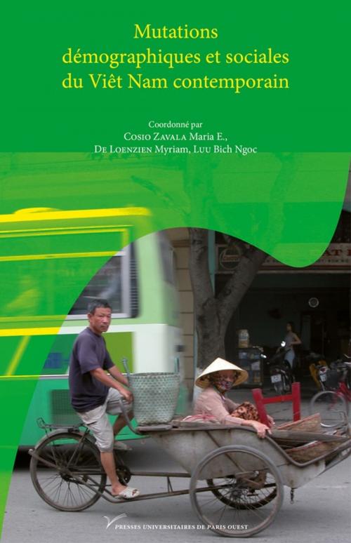 Cover of the book Mutations démographiques et sociales du Viêt Nam contemporain by Collectif, Presses universitaires de Paris Nanterre
