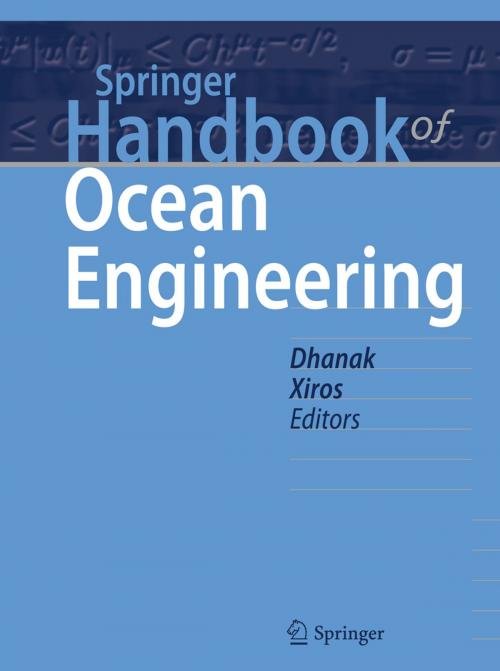 Cover of the book Springer Handbook of Ocean Engineering by , Springer International Publishing