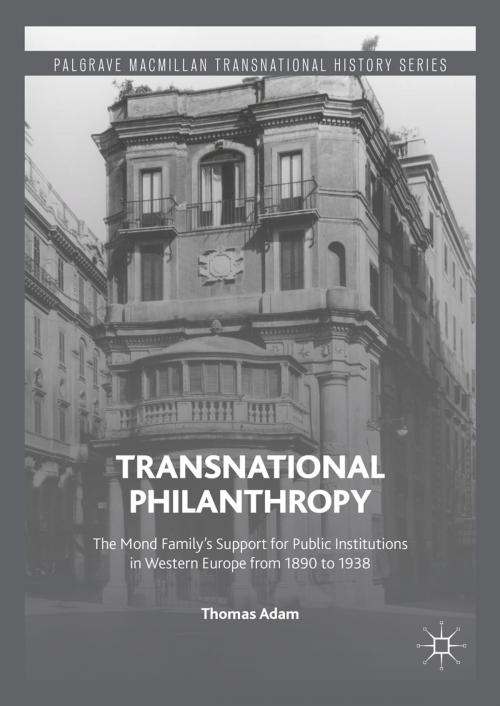 Cover of the book Transnational Philanthropy by Thomas Adam, Springer International Publishing