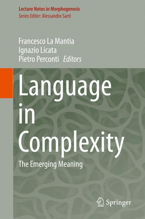 Cover of the book Language in Complexity by , Springer International Publishing