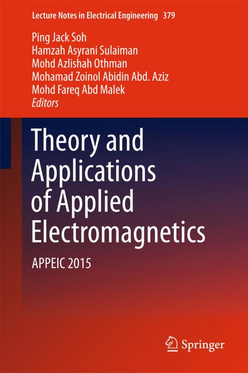Cover of the book Theory and Applications of Applied Electromagnetics by , Springer International Publishing