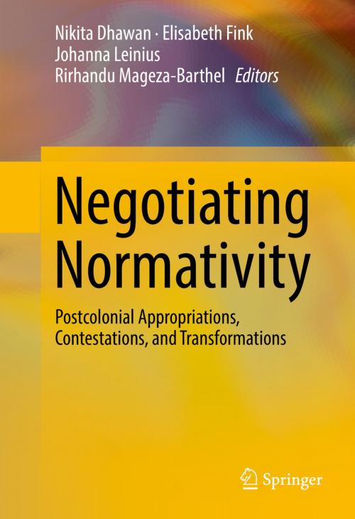 Cover of the book Negotiating Normativity by , Springer International Publishing