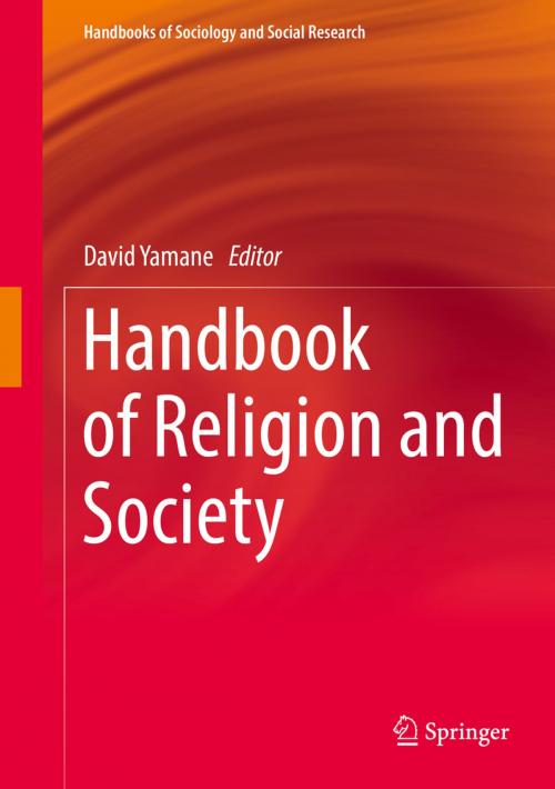 Cover of the book Handbook of Religion and Society by , Springer International Publishing