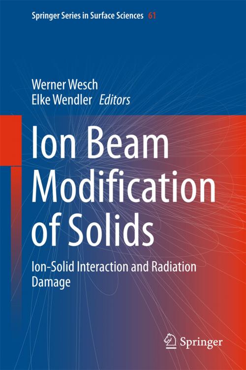 Cover of the book Ion Beam Modification of Solids by , Springer International Publishing