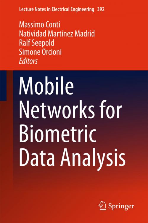 Cover of the book Mobile Networks for Biometric Data Analysis by , Springer International Publishing