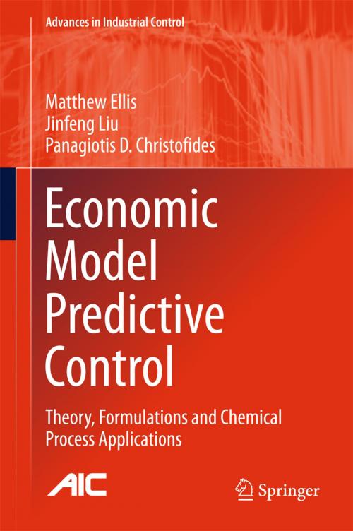 Cover of the book Economic Model Predictive Control by Matthew Ellis, Jinfeng Liu, Panagiotis D. Christofides, Springer International Publishing
