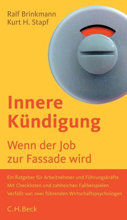 Cover of the book Innere Kündigung by Ralf D. Brinkmann, Kurt H. Stapf, C.H.Beck