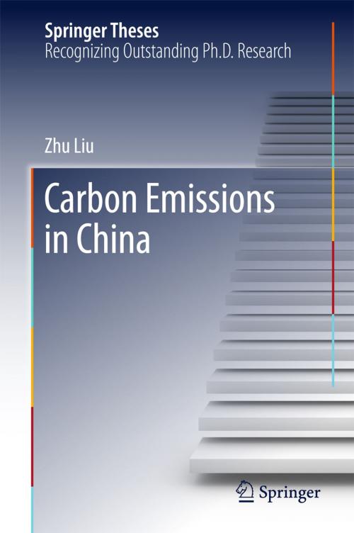 Cover of the book Carbon Emissions in China by Zhu Liu, Springer Berlin Heidelberg