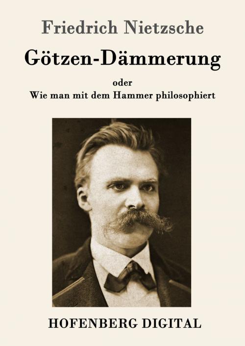 Cover of the book Götzen-Dämmerung by Friedrich Nietzsche, Hofenberg