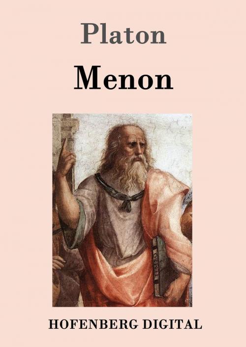 Cover of the book Menon by Platon, Hofenberg