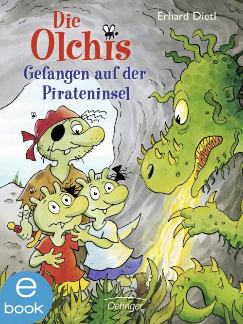 Cover of the book Die Olchis. Gefangen auf der Pirateninsel by Erhard Dietl, Verlag Friedrich Oetinger