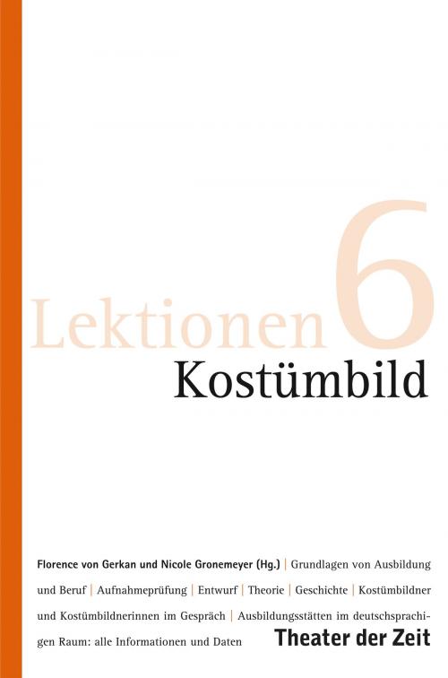 Cover of the book Kostümbild by , Verlag Theater der Zeit