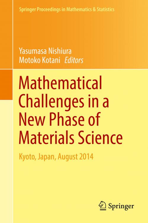 Cover of the book Mathematical Challenges in a New Phase of Materials Science by , Springer Japan